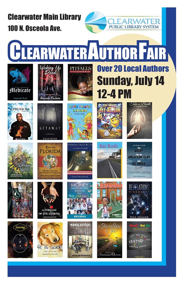 Clearwater Library Fair July 14th